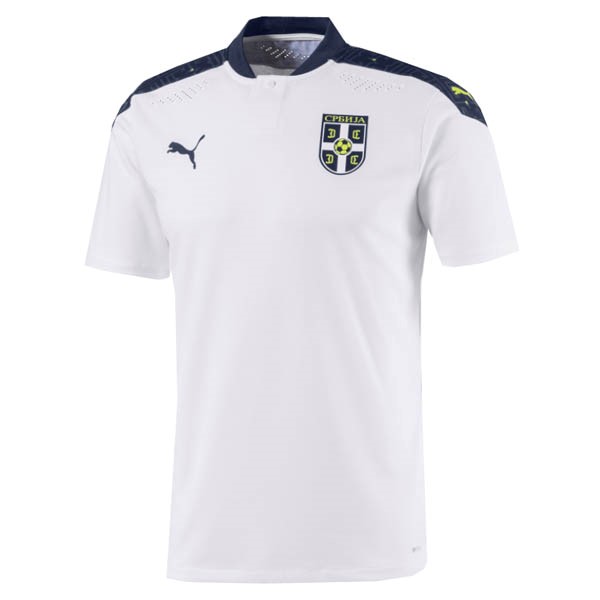 Tailandia Camiseta Serbia Segunda Equipación 2020 Blanco